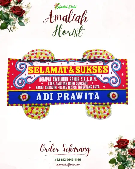 Papan Bunga Ucapan Selamat Rawa Selapan